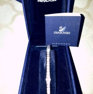 Genuine Swarovski channel set bangle